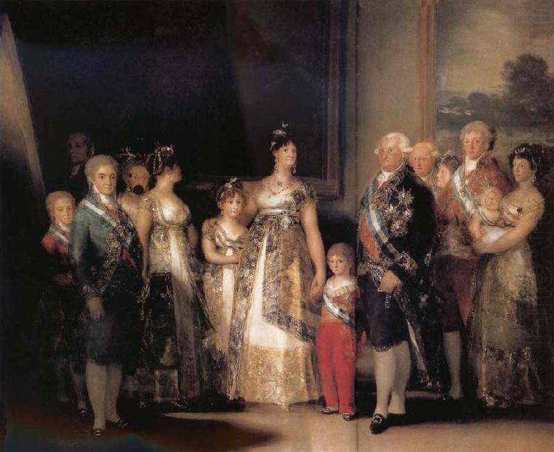 The Family of Charles IV, Francisco Goya